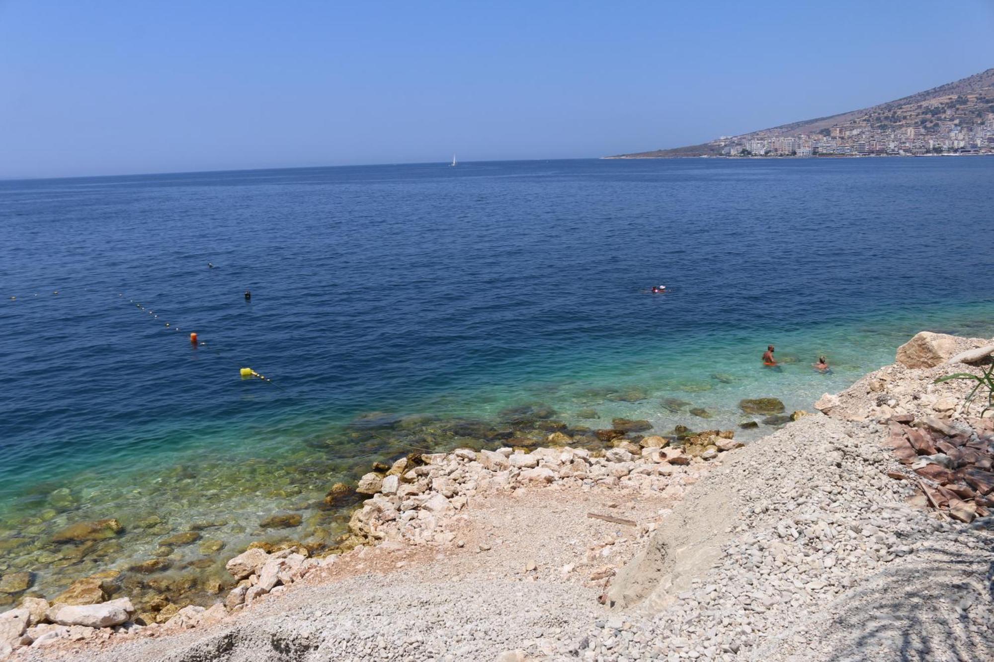 Ferienwohnung Infinity Sea View Penthouse Sarandë Exterior foto